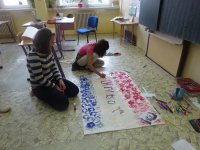Vyrábíme plakáty ke Dni Evropy